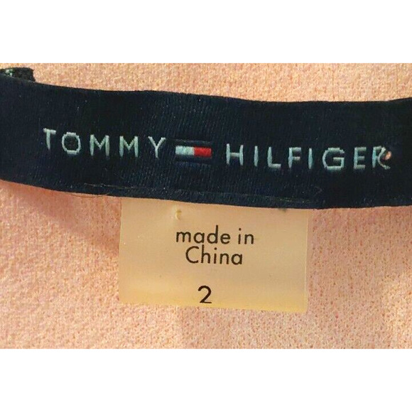 Tommy Hilfiger Womens Eyelet Tie Sheath Dress, Pink, Size 2,‎ $129 Retail - Picture 4 of 7